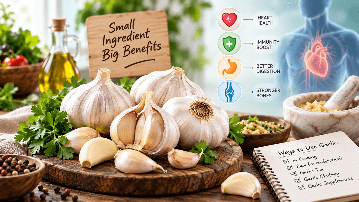 Health Benefits of Garlic and Its Usage Health Benefits of Garlic and Its Usage