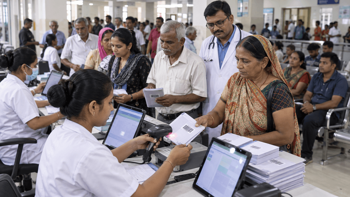 NCH Introduces Barcode Booklets for OPD Services NCH Introduces Barcode Booklets for OPD Services