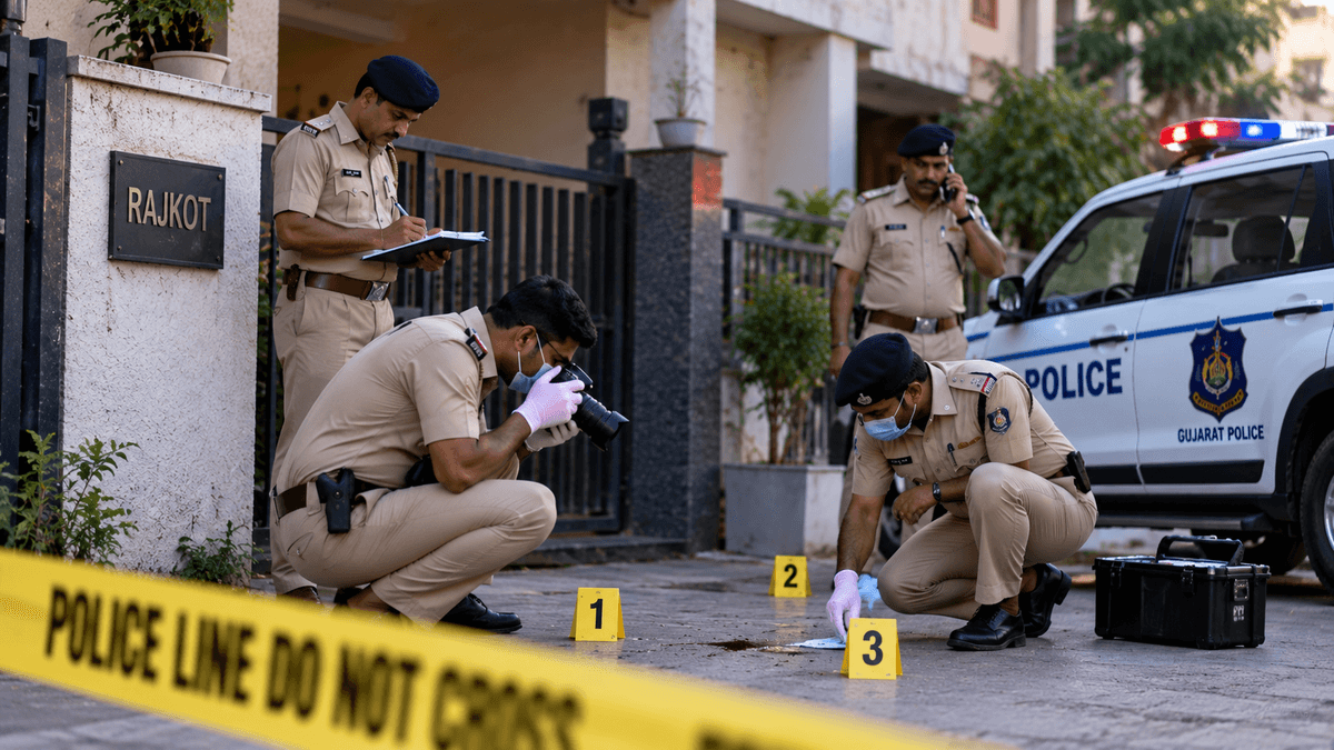 Murder of Woman in Rajkot: Police Launch Investigation Murder of Woman in Rajkot: Police Launch Investigation
