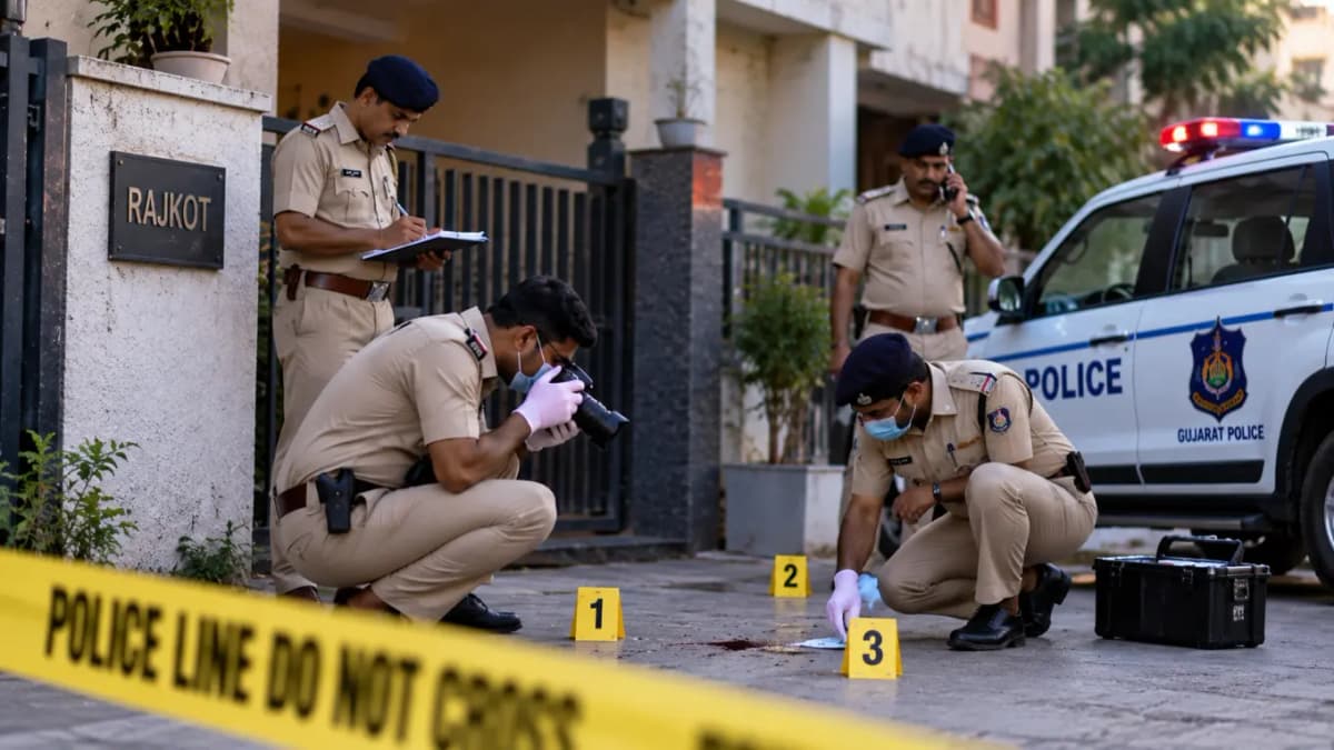Murder of Woman in Rajkot: Police Launch Investigation Murder of Woman in Rajkot: Police Launch Investigation