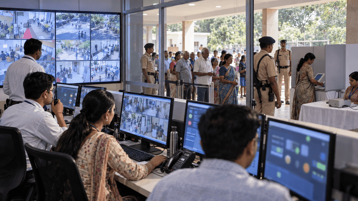 Digital Measures for Peaceful Voting in Gandhinagar Digital Measures for Peaceful Voting in Gandhinagar