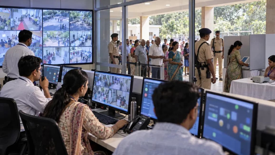 Digital Measures for Peaceful Voting in Gandhinagar Digital Measures for Peaceful Voting in Gandhinagar