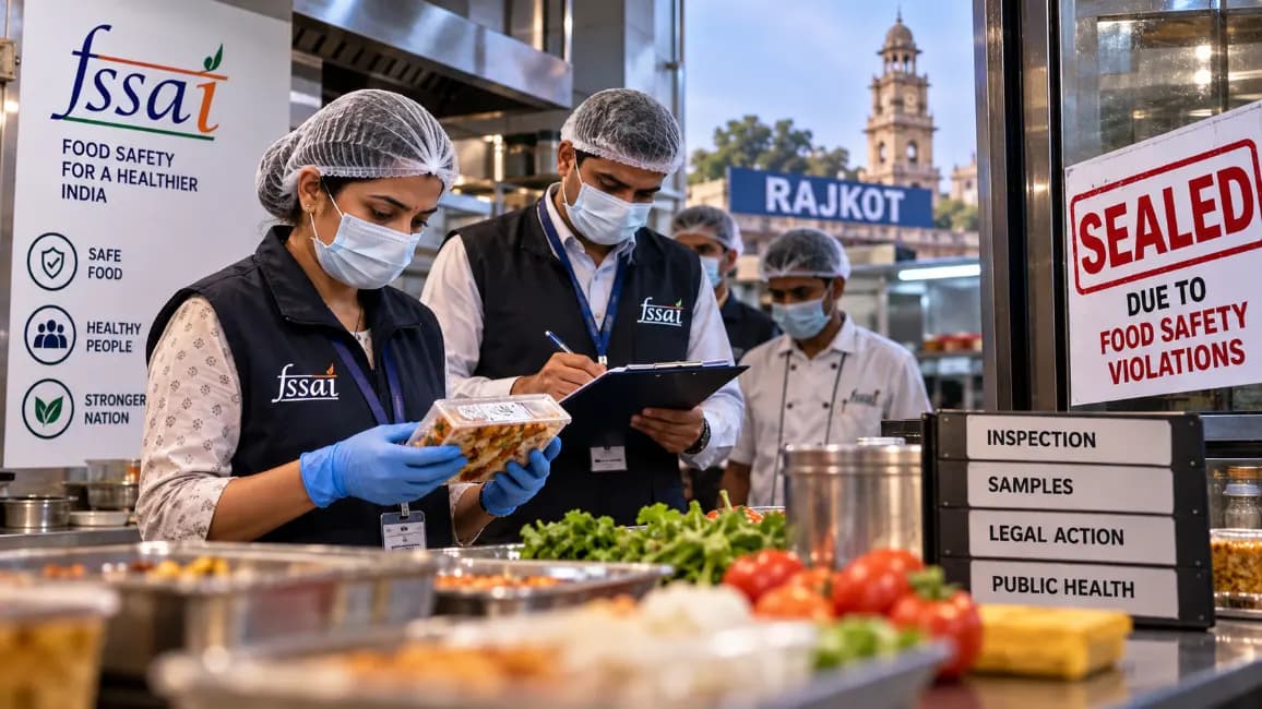 Strict Actions by Authorities for Food Safety in Rajkot Strict Actions by Authorities for Food Safety in Rajkot