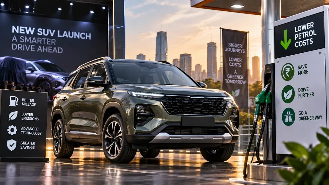 New SUV Launch: Reducing Petrol Costs New SUV Launch: Reducing Petrol Costs