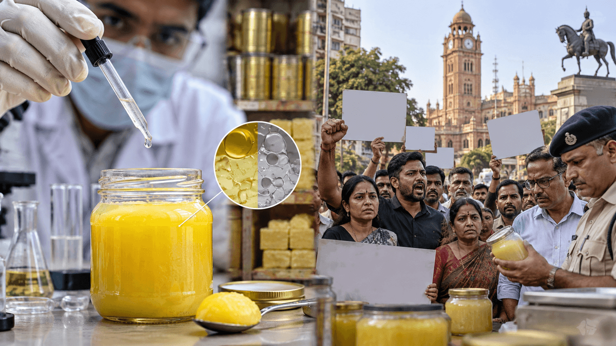 Controversy Over Adulterated Ghee in Rajkot and Community Response Controversy Over Adulterated Ghee in Rajkot and Community Response