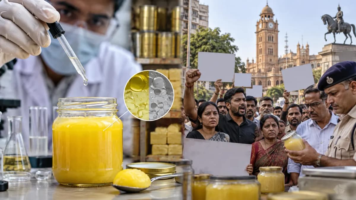 Controversy Over Adulterated Ghee in Rajkot and Community Response Controversy Over Adulterated Ghee in Rajkot and Community Response