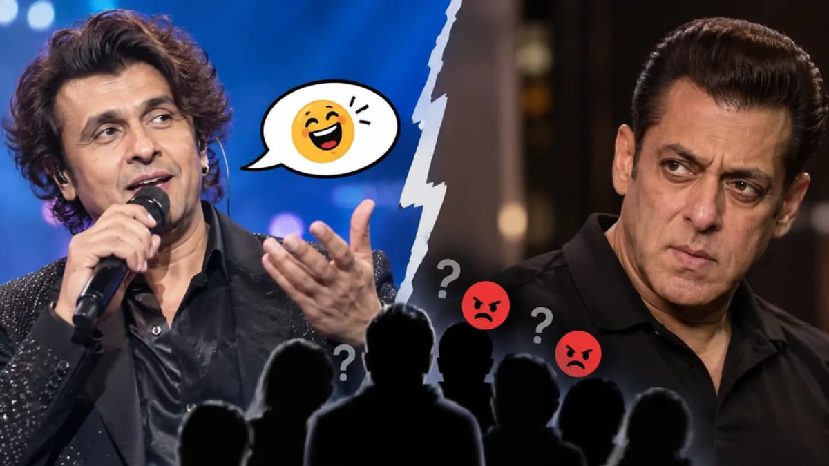 Sonu Nigam's Joke on Salman Khan Sparks Controversy Sonu Nigam's Joke on Salman Khan Sparks Controversy