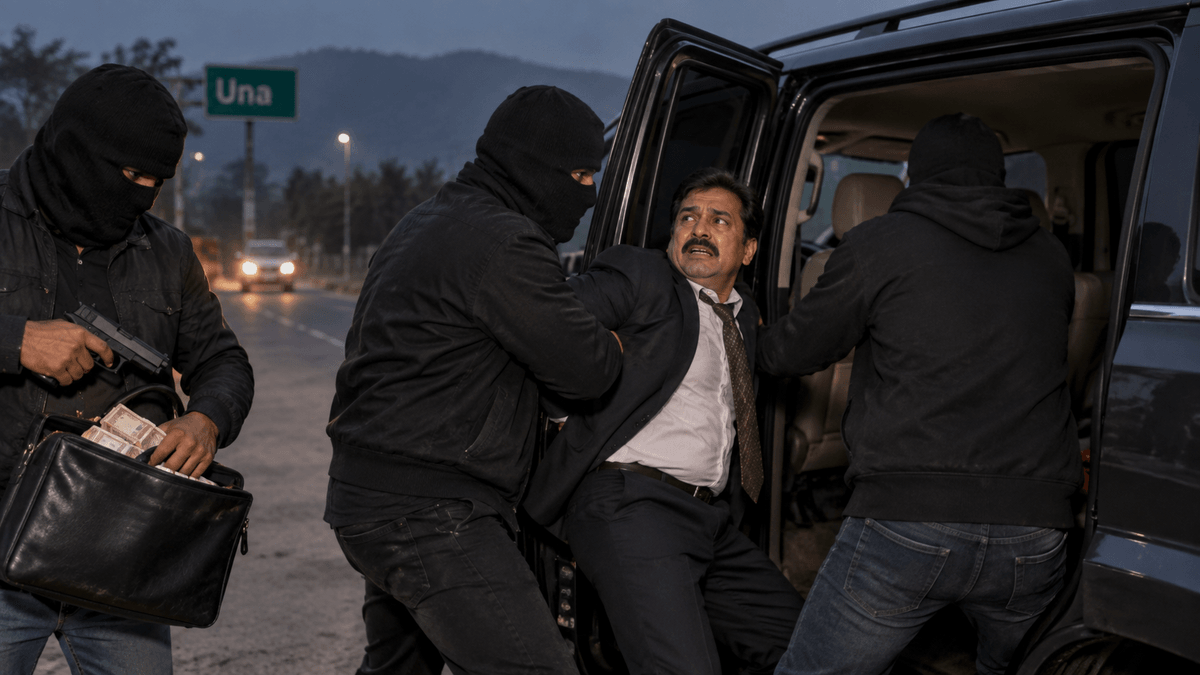 Kidnapping and Robbery Incident of a Businessman in Una Kidnapping and Robbery Incident of a Businessman in Una