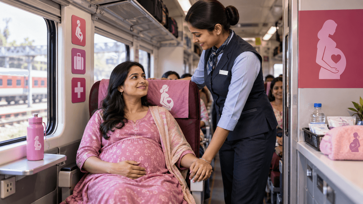 Special Facilities for Pregnant Women on Trains Launched Special Facilities for Pregnant Women on Trains Launched