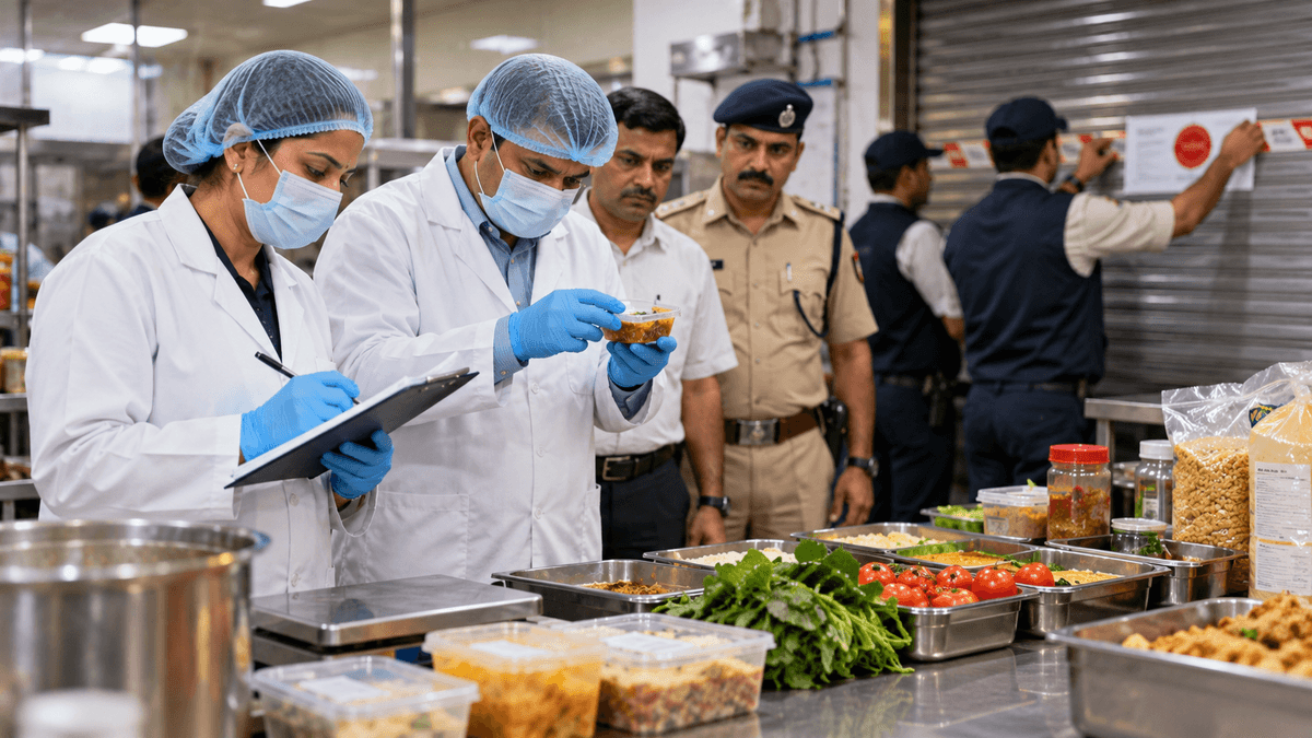 Strict Action by Authorities for Food Safety in Rajkot Strict Action by Authorities for Food Safety in Rajkot