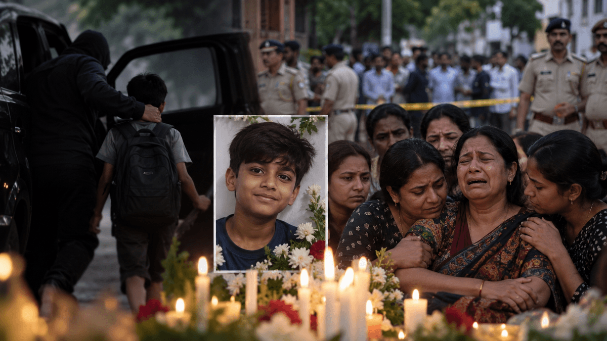 Kidnapping and Murder of 13-Year-Old Boy in India, Community in Mourning Kidnapping and Murder of 13-Year-Old Boy in India, Community in Mourning