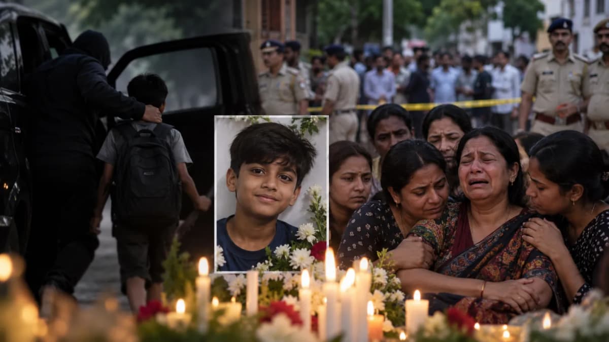 Kidnapping and Murder of 13-Year-Old Boy in India, Community in Mourning Kidnapping and Murder of 13-Year-Old Boy in India, Community in Mourning