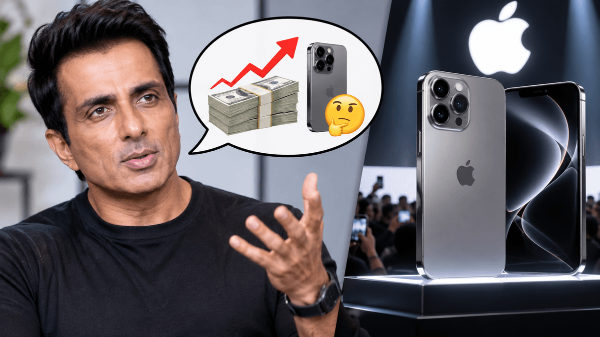 Sonu Sood Comments on Expensive Technology After iPhone 18 Launch Sonu Sood Comments on Expensive Technology After iPhone 18 Launch