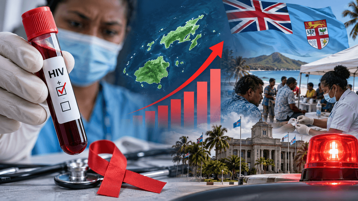 Significant Increase in HIV Cases in Fiji, National Emergency Declared Significant Increase in HIV Cases in Fiji, National Emergency Declared