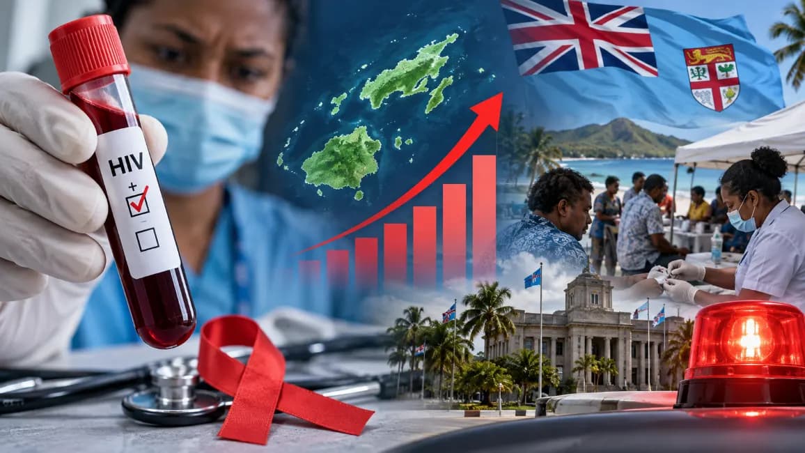 Significant Increase in HIV Cases in Fiji, National Emergency Declared Significant Increase in HIV Cases in Fiji, National Emergency Declared