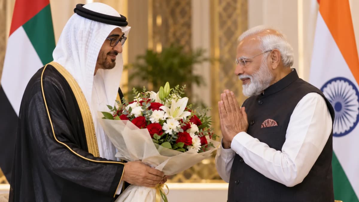UAE President Wishes Prime Minister Modi on His Birthday UAE President Wishes Prime Minister Modi on His Birthday