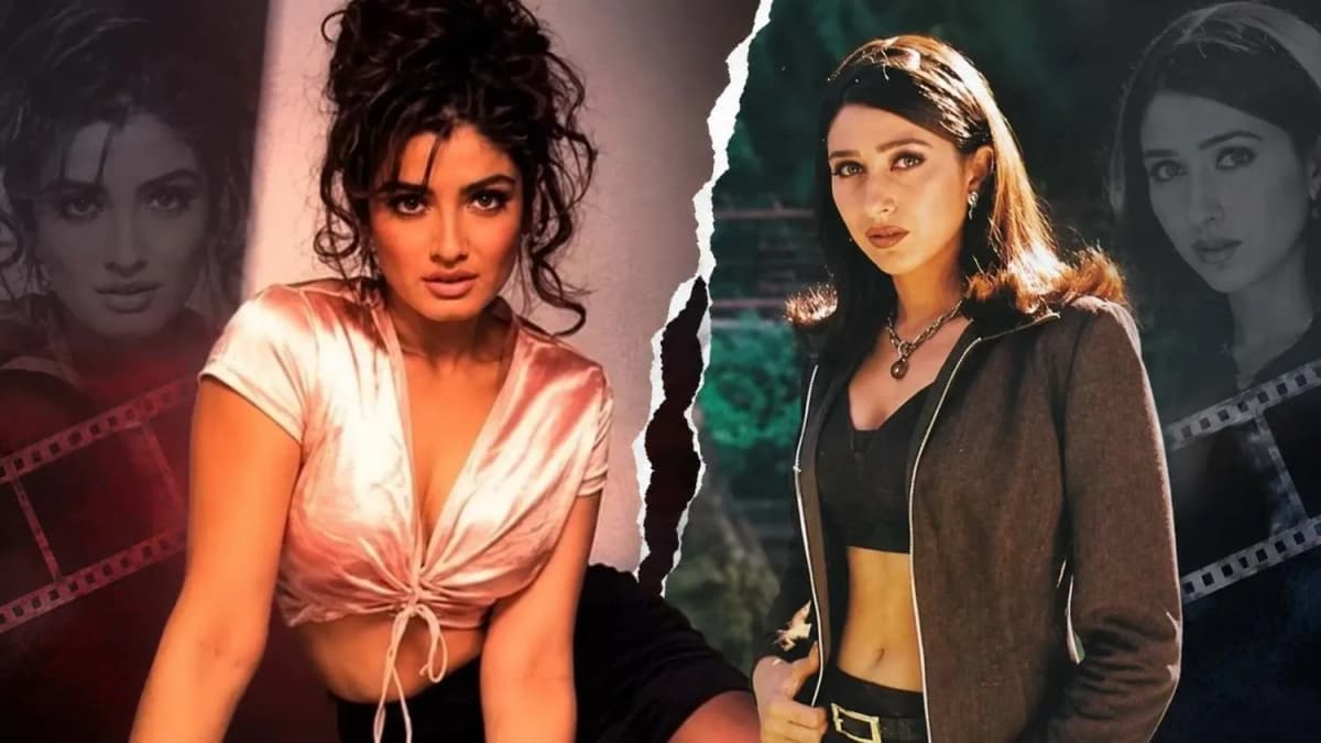 Karisma Kapoor and Raveena Tandon's Catfight Resurfaces in Discussion Karisma Kapoor and Raveena Tandon's Catfight Resurfaces in Discussion