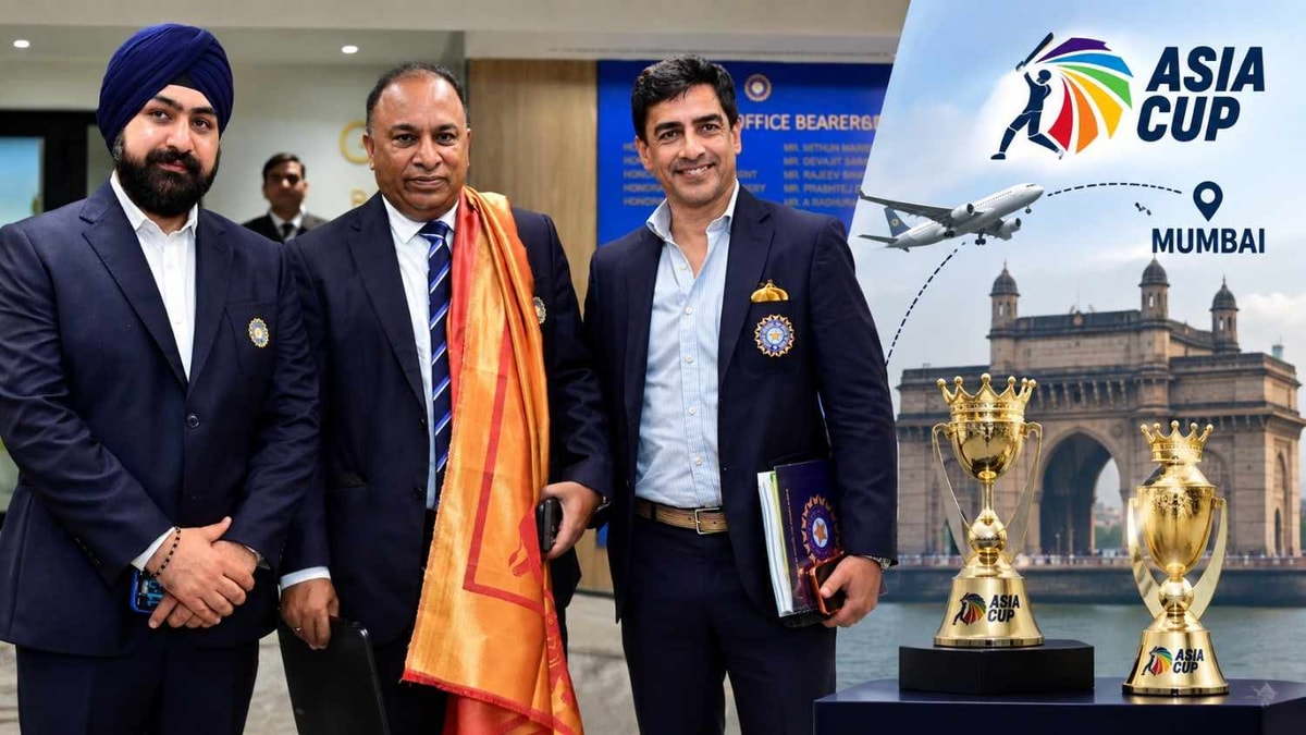 Both Asia Cup Trophies Will Reach Mumbai But No Timeline Set Both Asia Cup Trophies Will Reach Mumbai But No Timeline Set