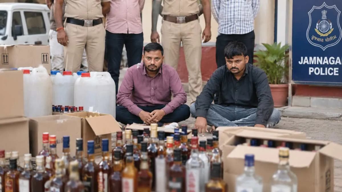 Fake Liquor Network Busted in Jamnagar Three Booked