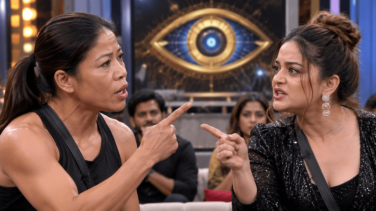 The Rivalry Between Mary Kom and Mahi Vij Intensifies in Bigg Boss 20 The Rivalry Between Mary Kom and Mahi Vij Intensifies in Bigg Boss 20