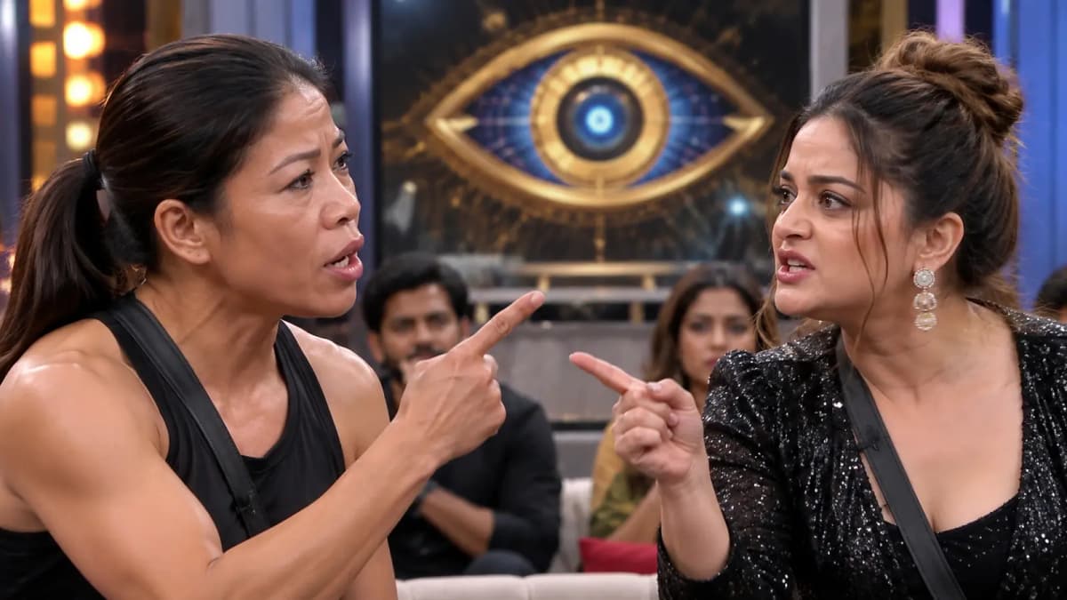 The Rivalry Between Mary Kom and Mahi Vij Intensifies in Bigg Boss 20 The Rivalry Between Mary Kom and Mahi Vij Intensifies in Bigg Boss 20