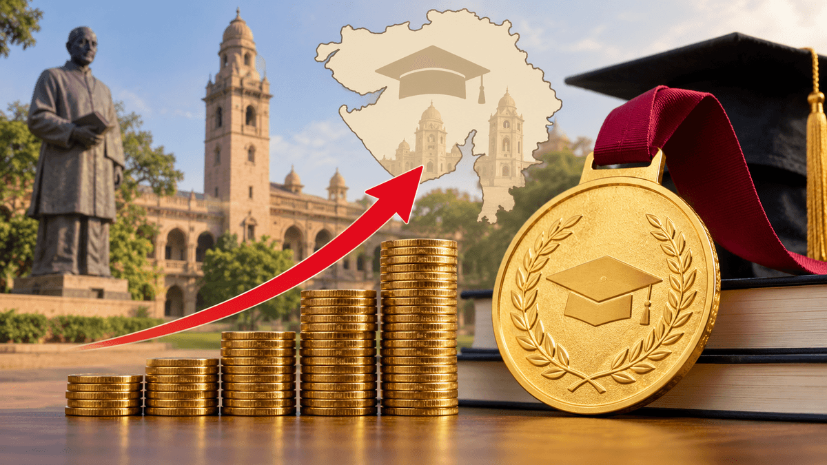 Increase in Gold Medal Prices at Gujarat Universities Increase in Gold Medal Prices at Gujarat Universities