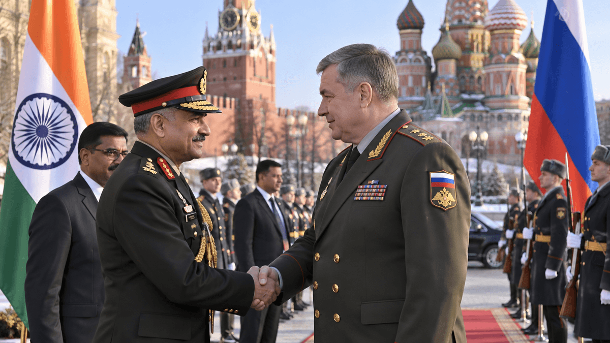 General Dheeraj Seth's Visit to Russia: An Effort to Strengthen Military Cooperation General Dheeraj Seth's Visit to Russia: An Effort to Strengthen Military Cooperation