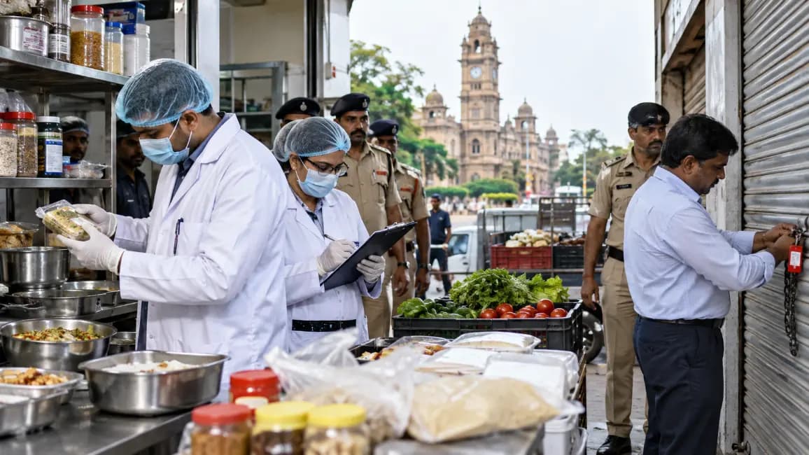 Strict Actions by Authorities for Food Safety in Rajkot Strict Actions by Authorities for Food Safety in Rajkot