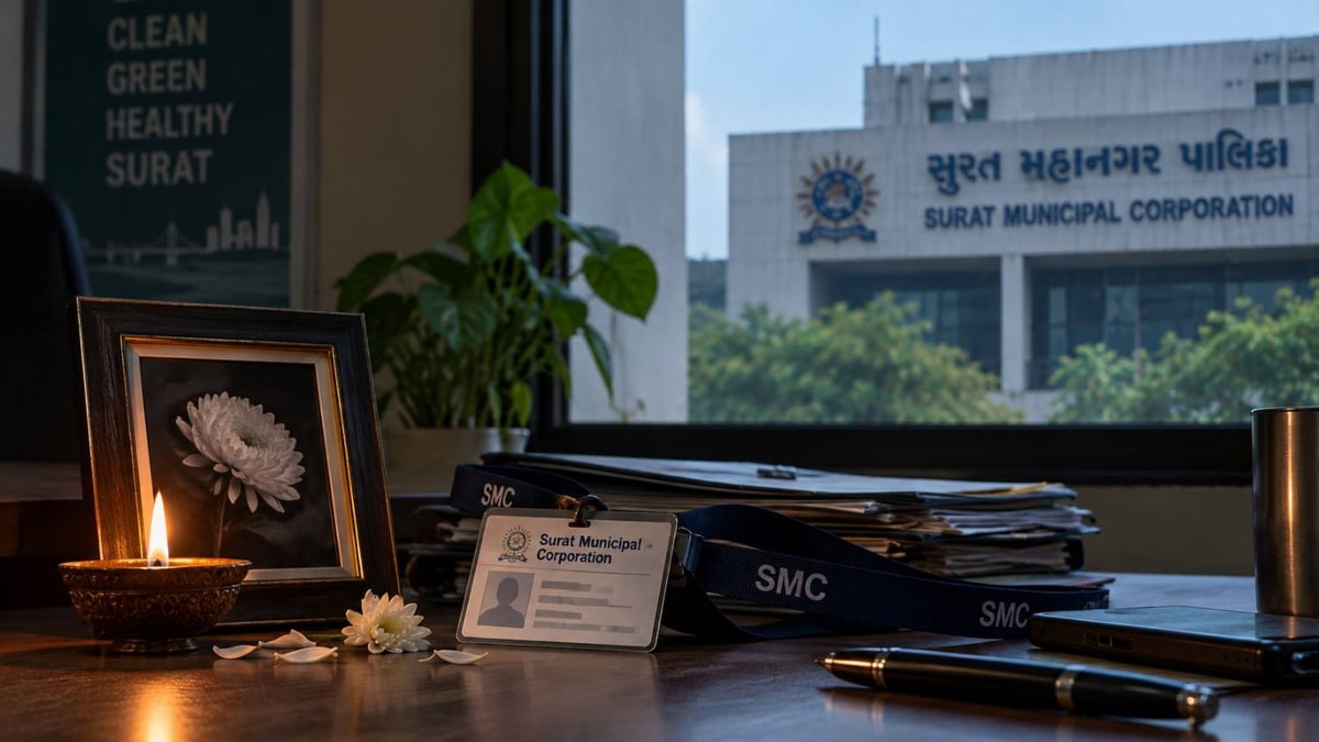 Surat SMC Employee Dies by Suicide Days After Wife’s Death Surat SMC Employee Dies by Suicide Days After Wife’s Death