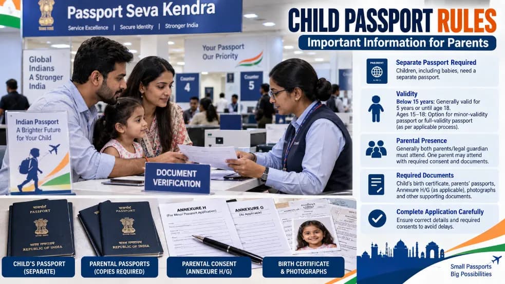 New Regulations for Child Passport Applications Important Information for Parents New Regulations for Child Passport Applications Important Information for Parents