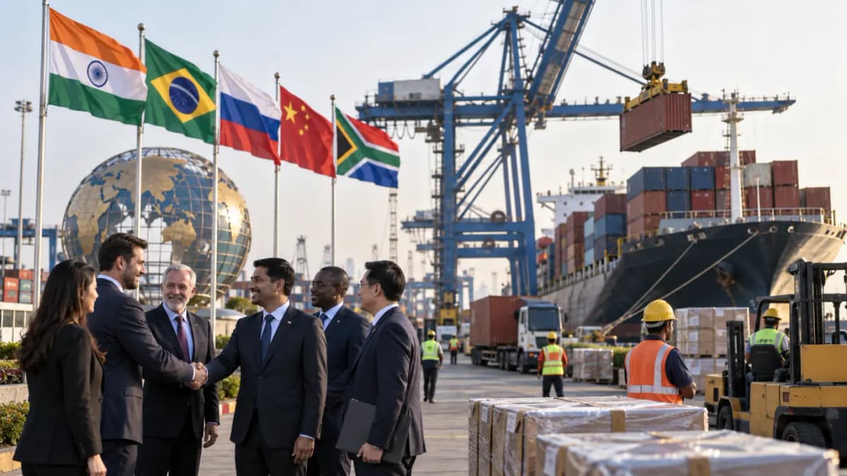 India's Exports Rise by 34%, Strengthening Ties with BRICS Nations