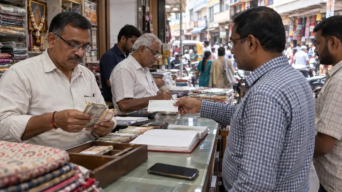 Traders in Rajkot Shift from UPI to Checks and Cash Transactions