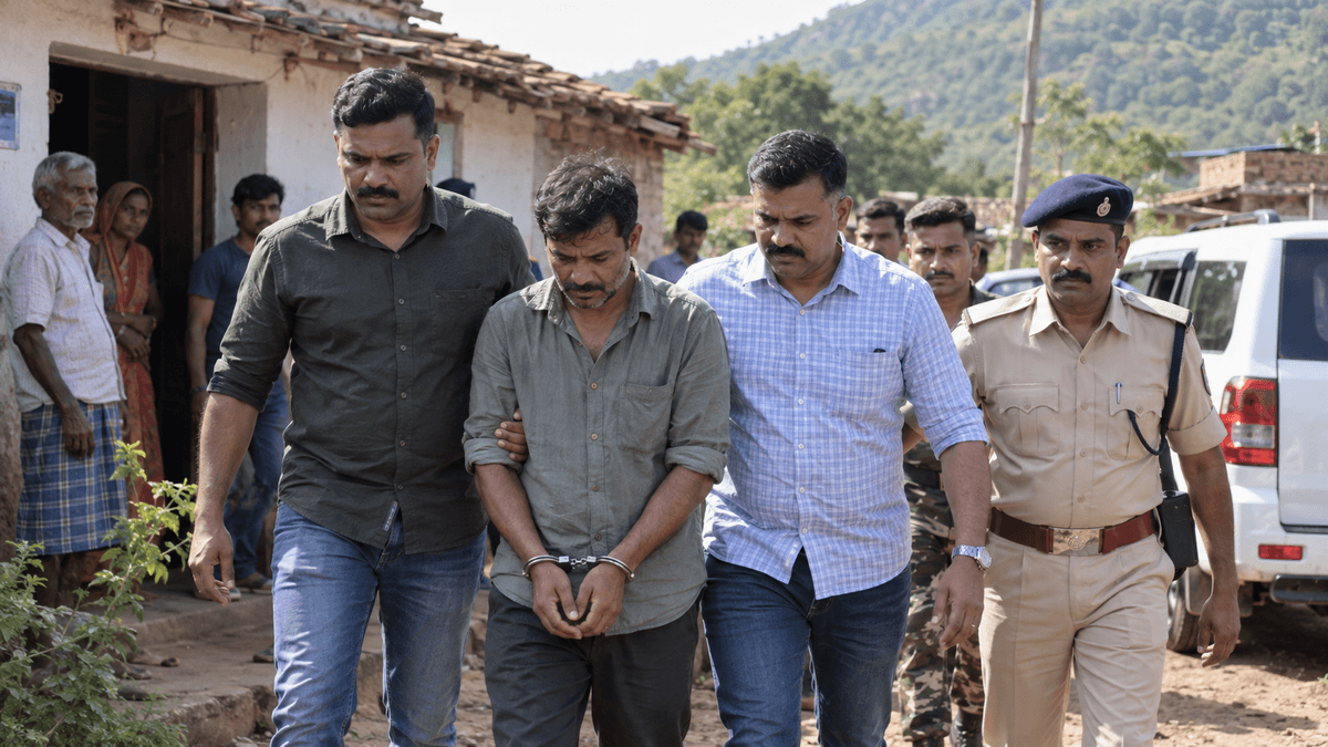 Surat Police Arrest Mithilesh Bhumihar After 25-Year Manhunt Surat Police Arrest Mithilesh Bhumihar After 25-Year Manhunt