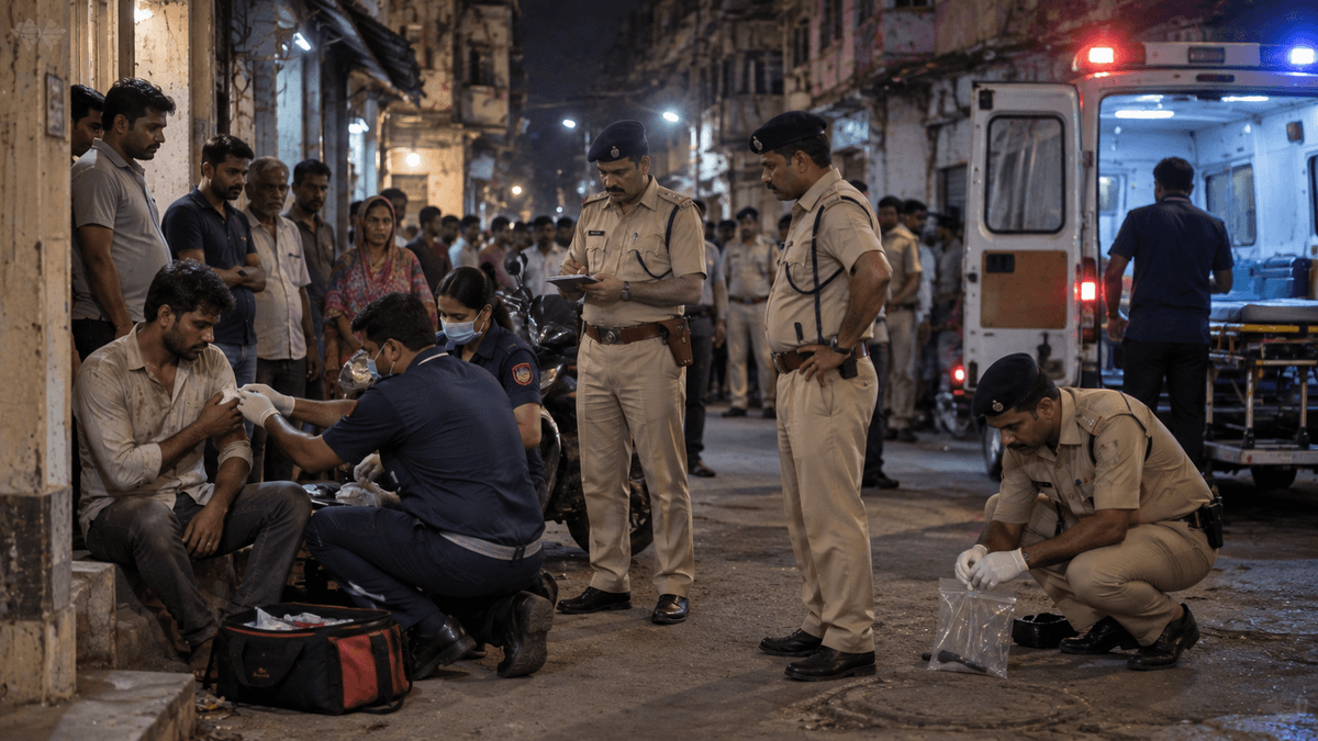Laborer Attacked by Brothers-in-law with Sharp Weapon in Shahpur Laborer Attacked by Brothers-in-law with Sharp Weapon in Shahpur