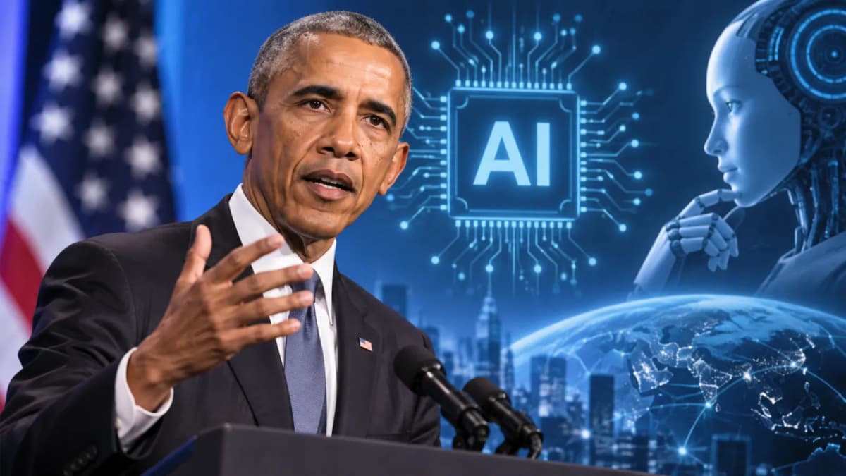 Barack Obama's Important Statement on AI Barack Obama's Important Statement on AI