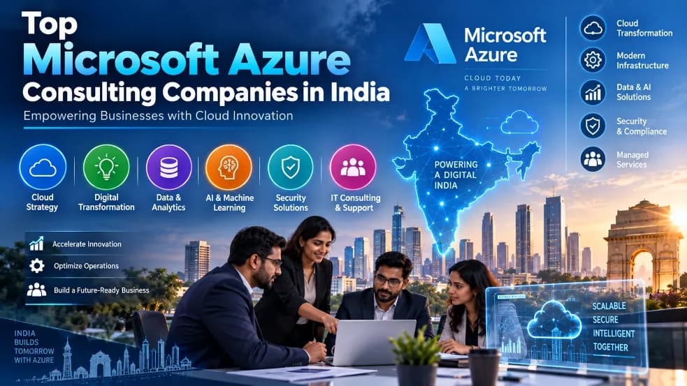 Top 10 Microsoft Azure Consulting Companies in India: Leading in Cloud Solutions, Digital Transformation, and Business Innovation