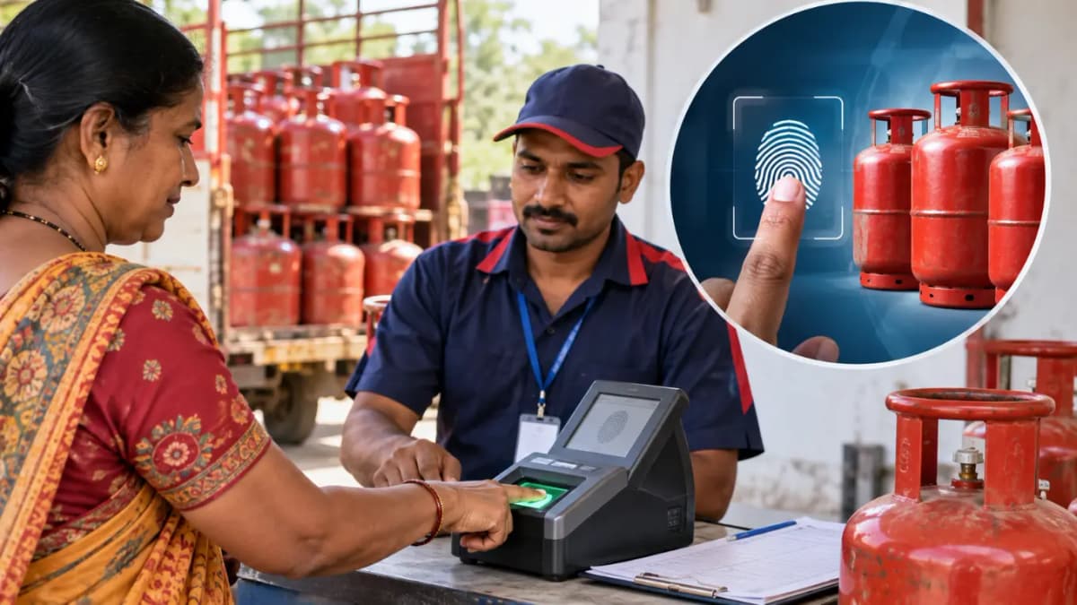 Biometric Authentication Mandatory for Subsidized LPG from October 1