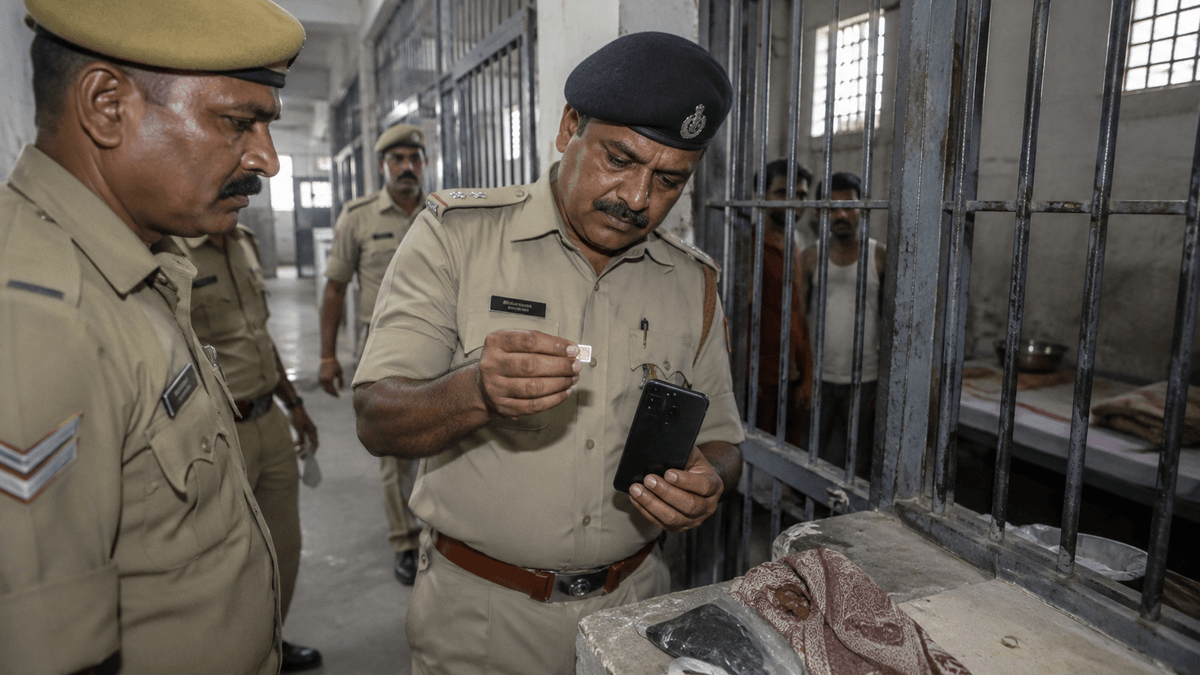 Discovery of Mobile Phone and SIM Card in Morbi's Sub-Jail Discovery of Mobile Phone and SIM Card in Morbi's Sub-Jail
