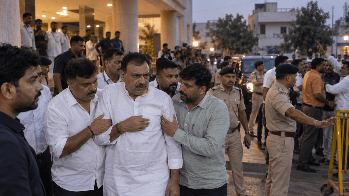 Political Tensions Rise After Sandeep Dhanani's Attack in Amreli Political Tensions Rise After Sandeep Dhanani's Attack in Amreli