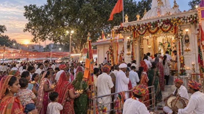 Bhadrava Sud Nom Festival Celebrated at Ramdevpir Temple in Dabhoda