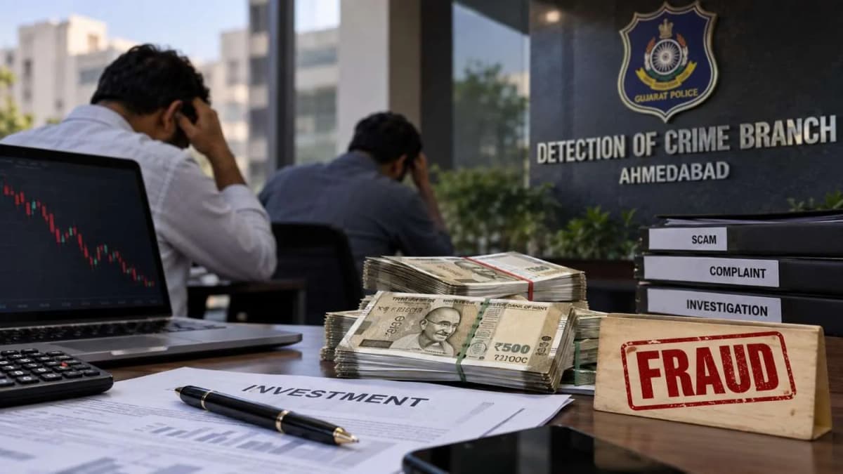 Two Gujarat Businessmen Lose ₹51.7 Lakh in Investment Fraud Two Gujarat Businessmen Lose ₹51.7 Lakh in Investment Fraud