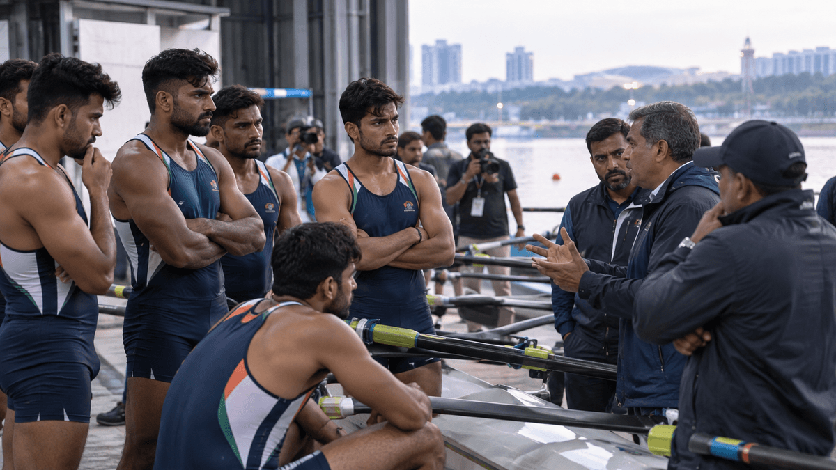 Indian Rowers Threaten Strike at Asian Games 2026 Indian Rowers Threaten Strike at Asian Games 2026