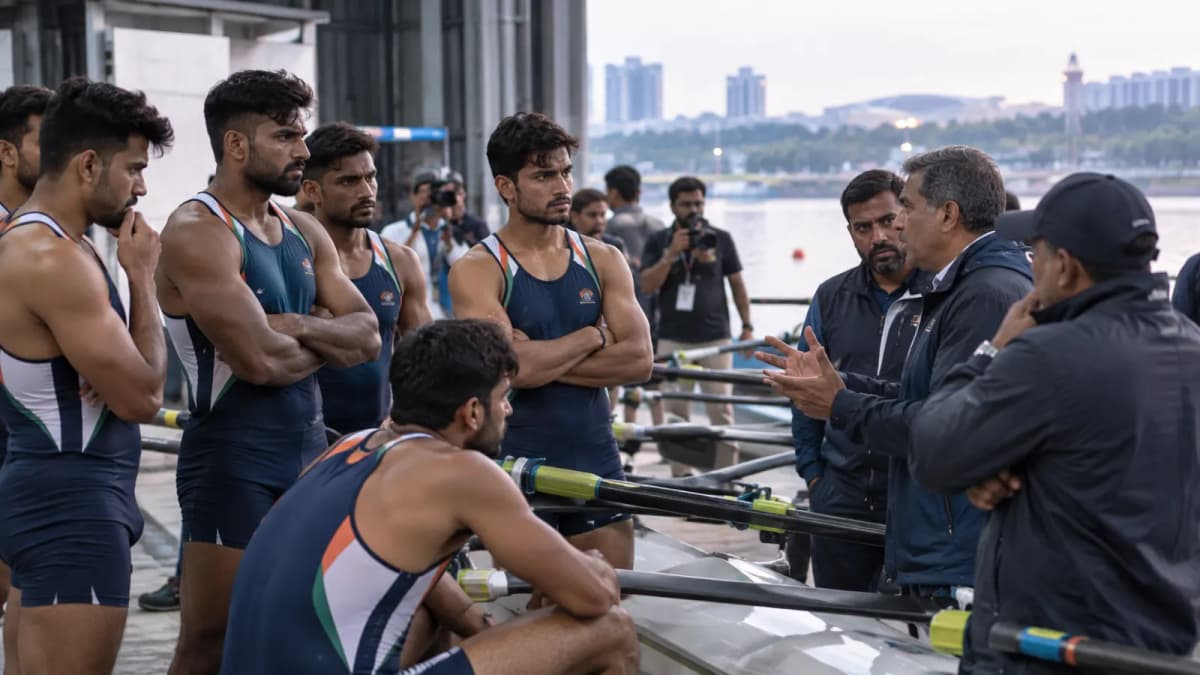 Indian Rowers Threaten Strike at Asian Games 2026 Indian Rowers Threaten Strike at Asian Games 2026