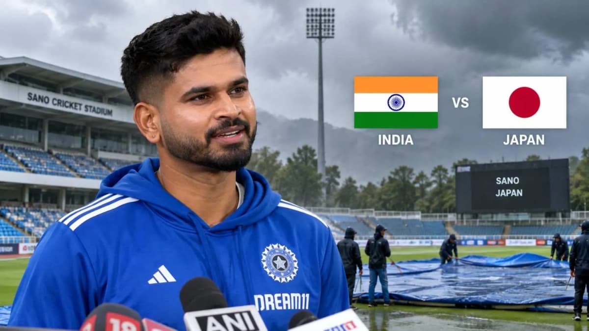 Shreyas Iyer Excited Ahead of India Japan T20I Hopes for Clear Weather Shreyas Iyer Excited Ahead of India Japan T20I Hopes for Clear Weather