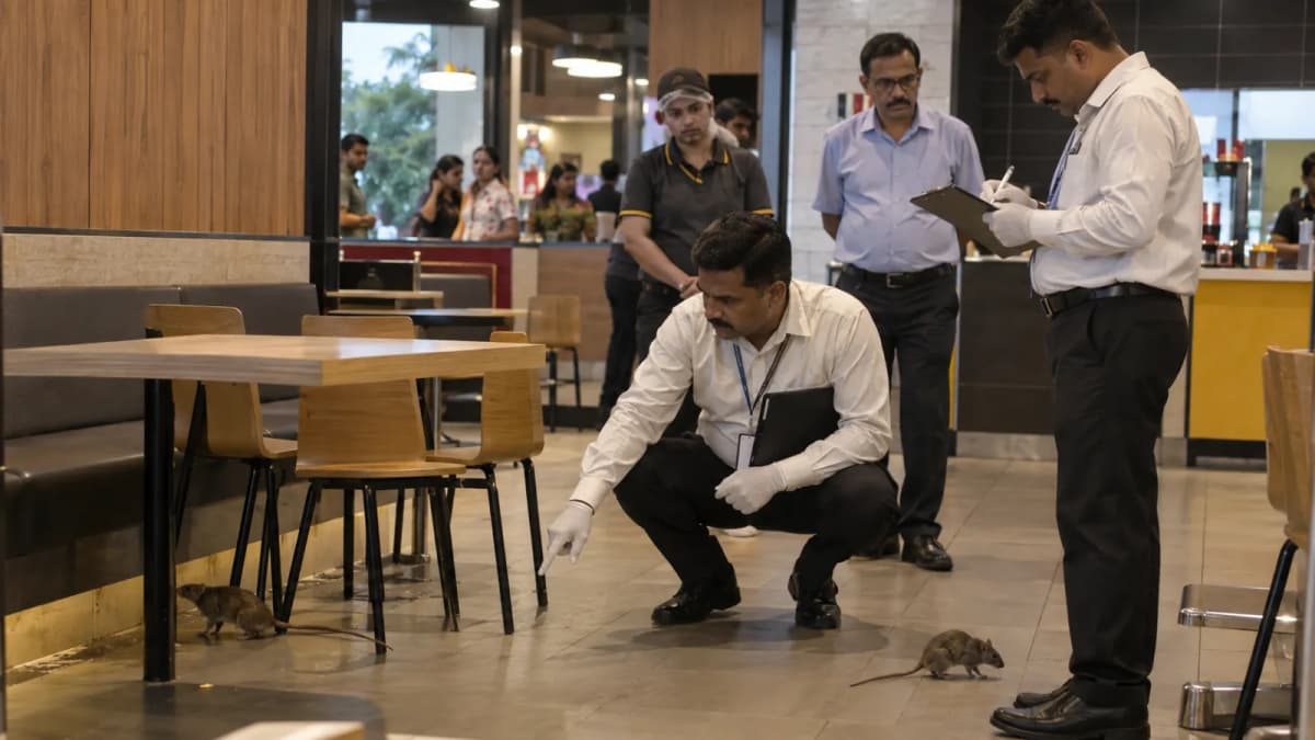 Health Concerns Arise from Rat Sighting at Rajkot McDonald's