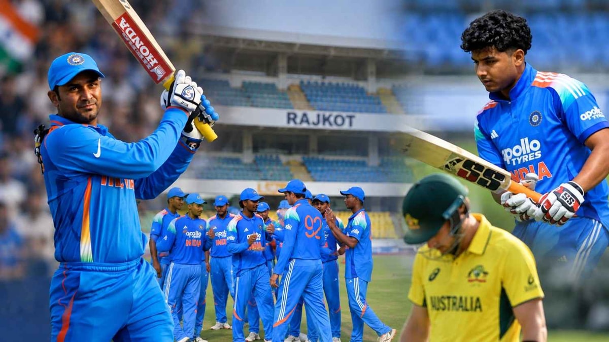 India U-19 Beat Australia by 103 Runs, Yashvardhan Hits Century India U-19 Beat Australia by 103 Runs, Yashvardhan Hits Century