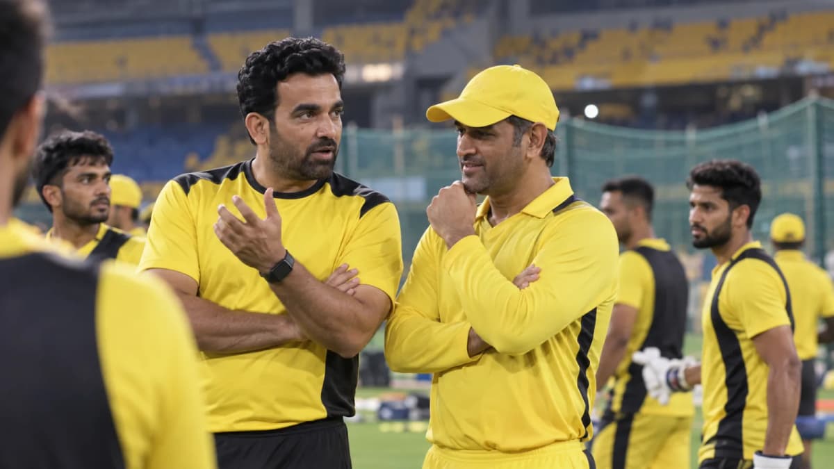 Zaheer Khan Appointed as Head Coach of Chennai Super Kings Zaheer Khan Appointed as Head Coach of Chennai Super Kings