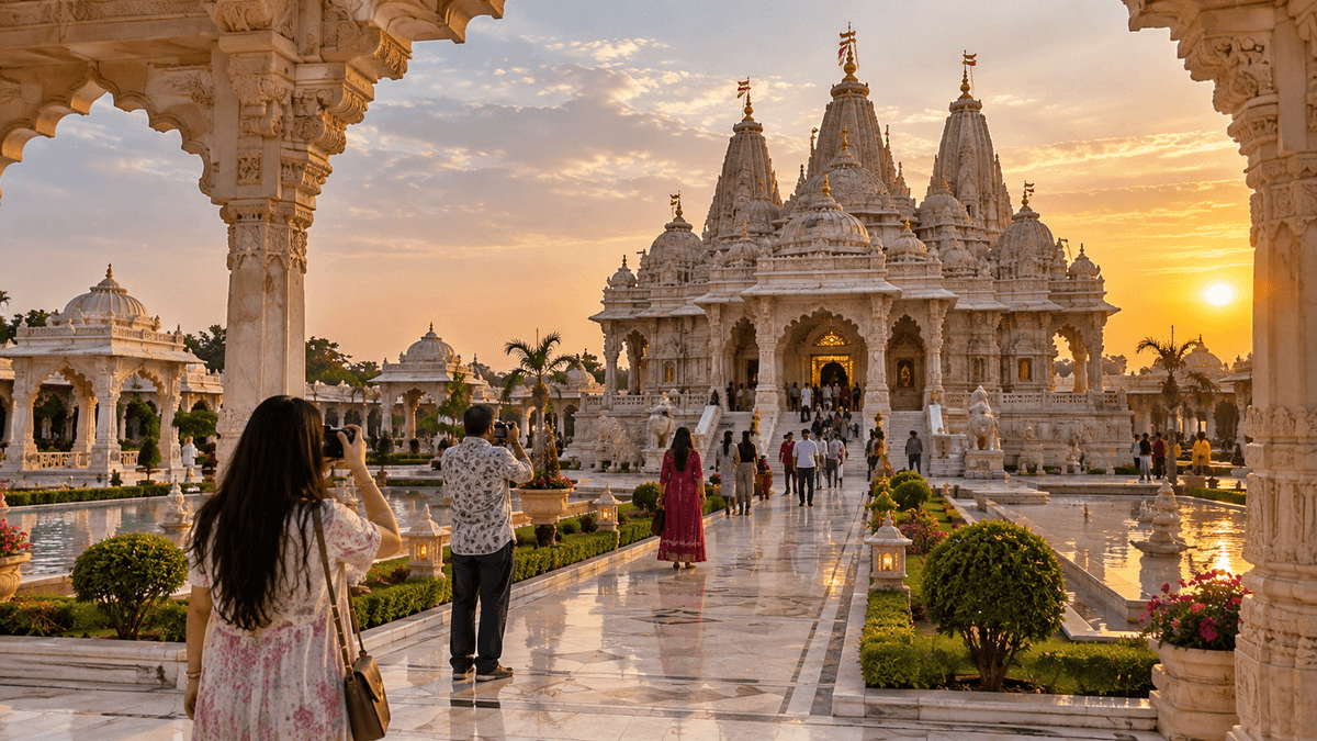 Unique Temple in Gujarat Designed for Photography Unique Temple in Gujarat Designed for Photography