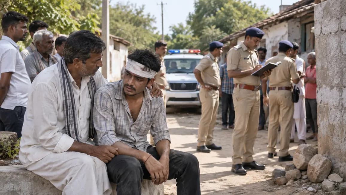 Attack on Youth in Hathla Village, Police Launch Investigation