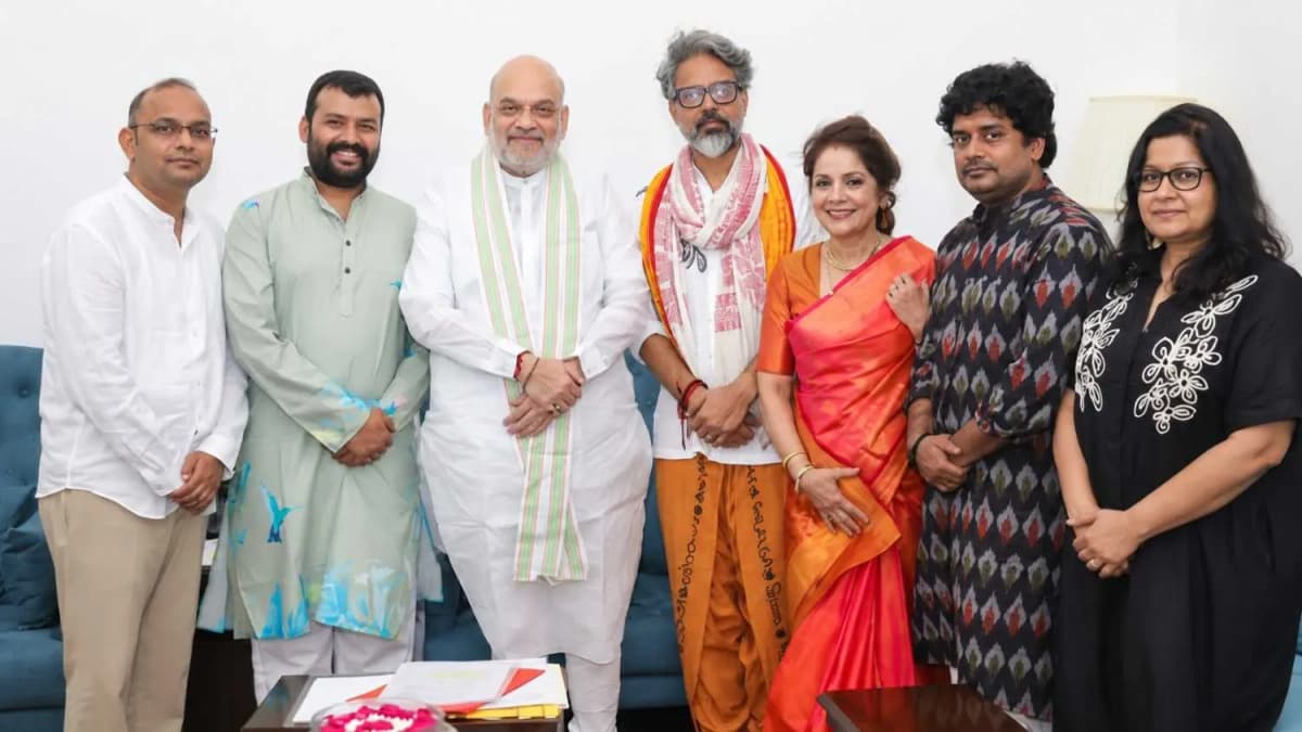 Hanuman Ansh Team Meets Amit Shah After Crossing Rs 300 Crore